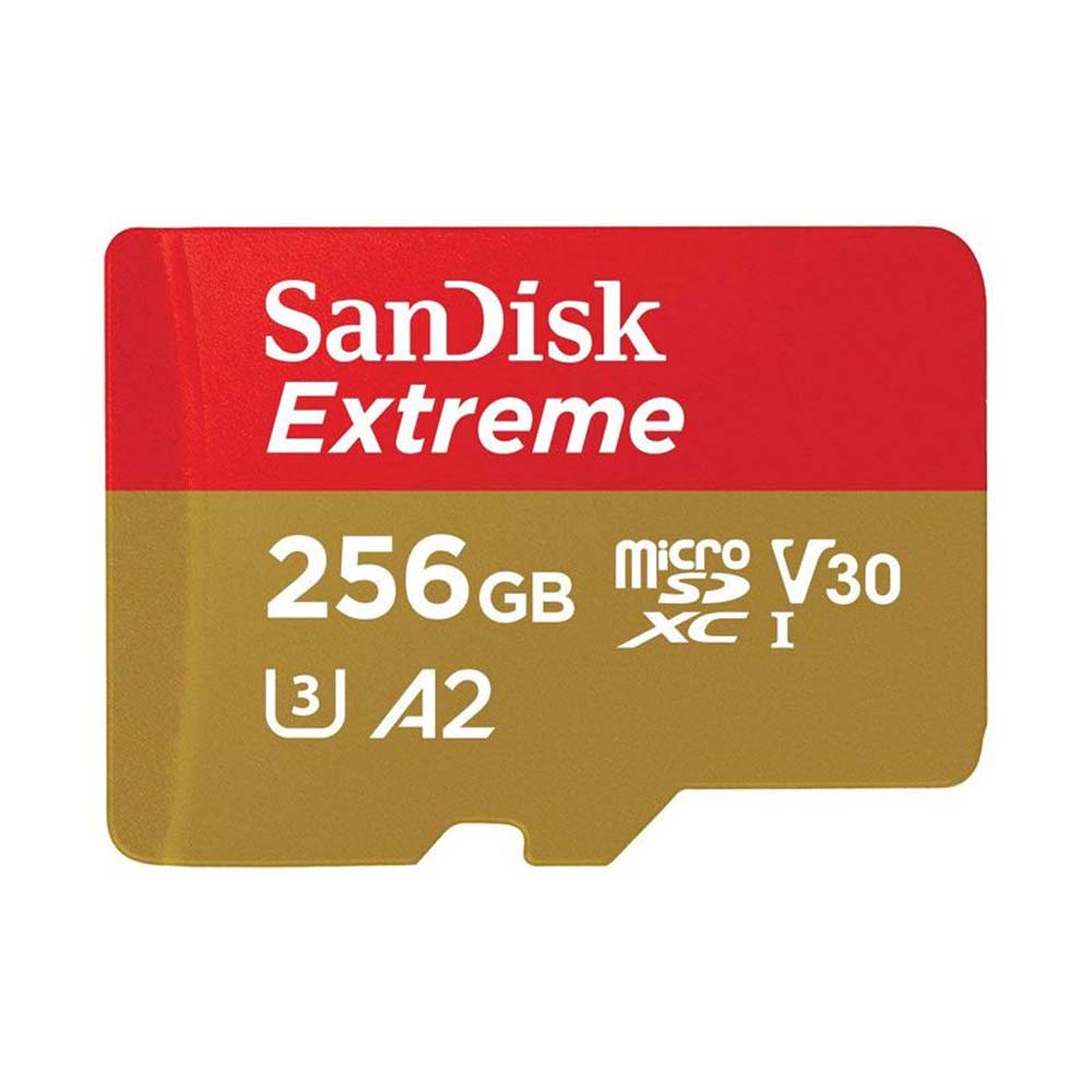 Thẻ Nhớ MicroSDXC SanDisk Extreme V30 A2 256GB 190MB/s SDSQXAV-256G-GN6MN | BigBuy360 - bigbuy360.vn