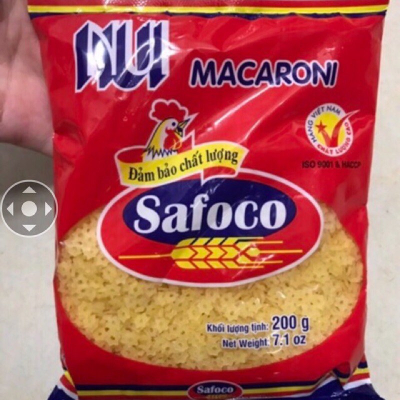 Nui hình sao Safoco gói 200gr