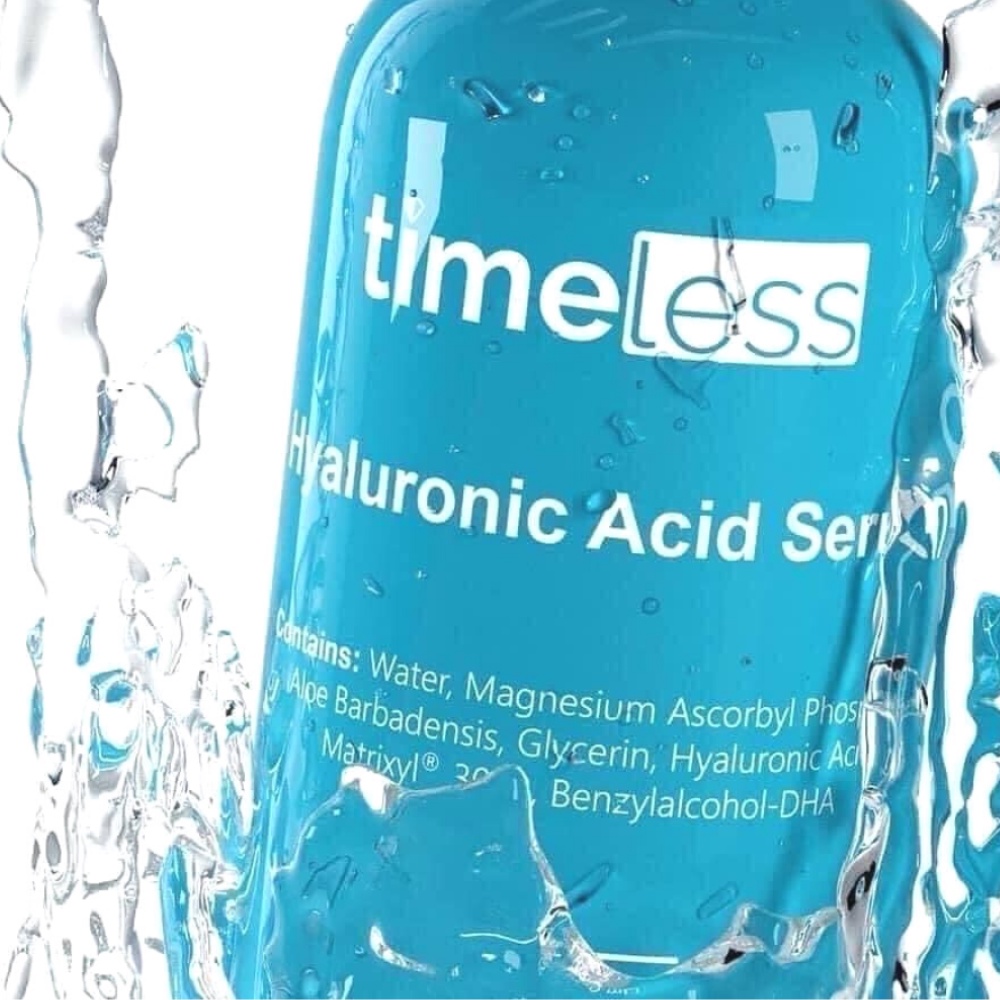 Serum Timeless 30ml đủ loại Vitamin B5 , Coenzyme, Matrixyl S6 , HA , Argan Oil , Squalane Oil , Matrixyl 3000