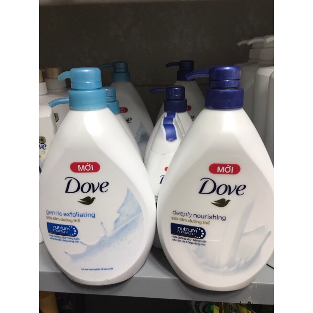 Sữa tắm dưỡng ẩm Dove Nuôi dưỡng sâu chai 900g (hang cty)