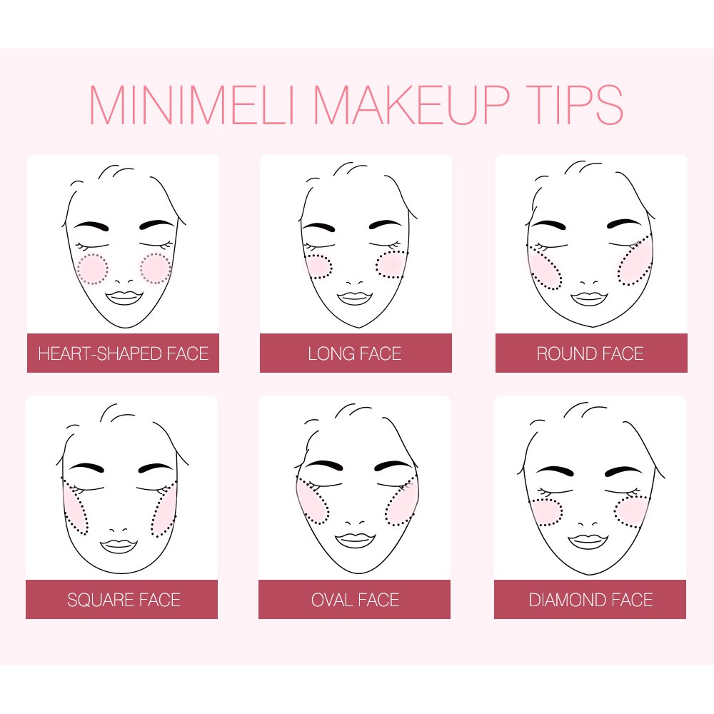 Phấn má hồng kiêm tạo khối Minimeli trang điểm tự nhiên | BigBuy360 - bigbuy360.vn