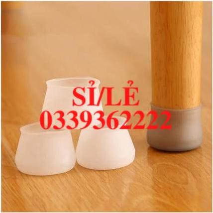 [ HAIANHSHOP ] Vỏ bọc chân bàn/ ghế chống xước sàn - Silicon bọc chân bàn ghế giá rẻ Duashop &gt;