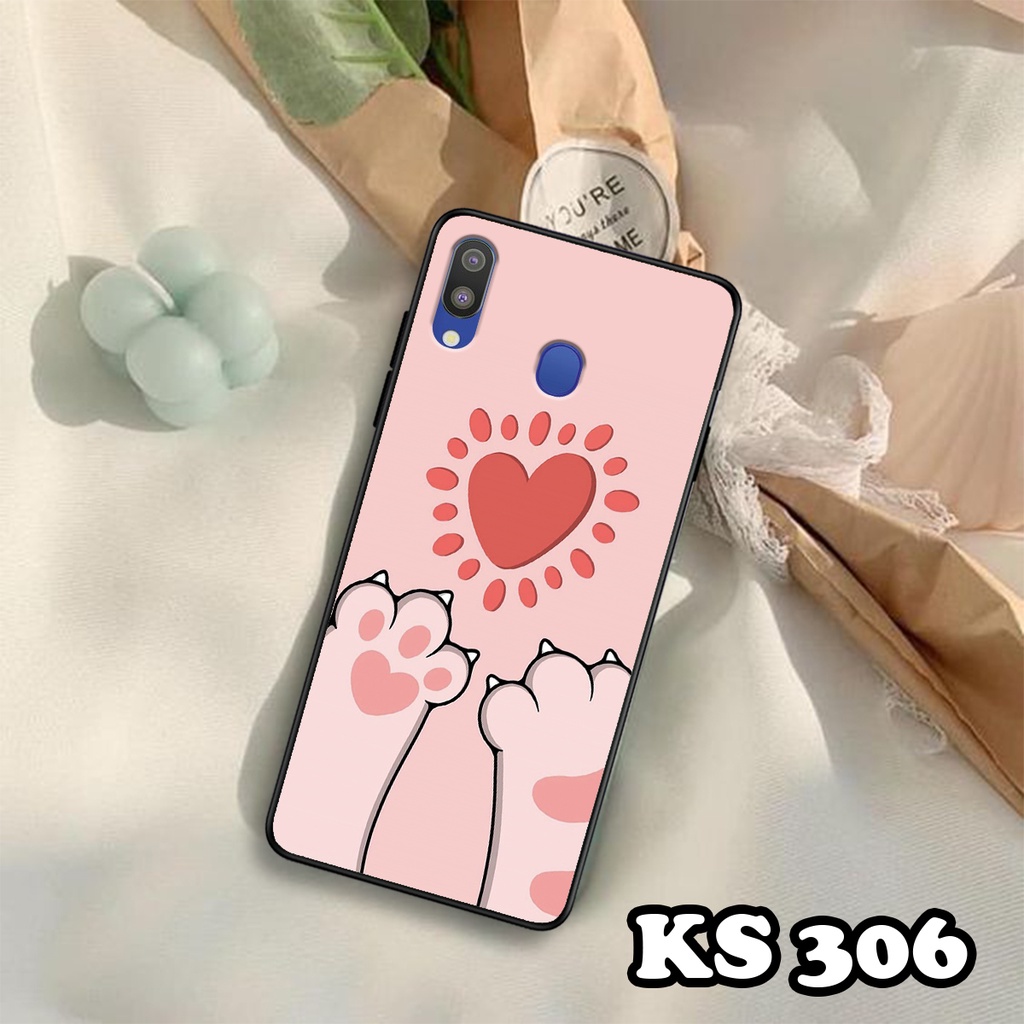 Ốp lưng Samsung M10 - Samsung M20 - Samsung M21 - Ốp in hình LoveCat - Chất liệu TPU siêu bền