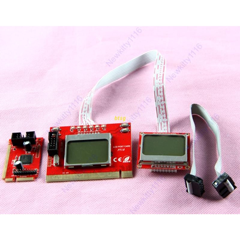 Thẻ phân tích PCI-E PCI LPC mini màn hình LCD chuyên dụng