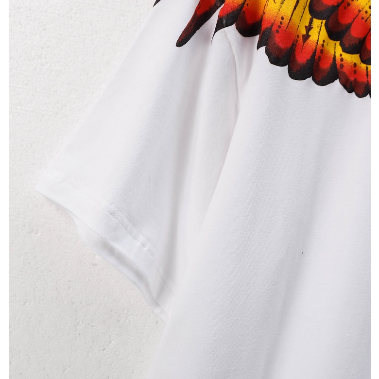 Áo Thun Tay Ngắn In Hình Đôi Cánh Thời Trang