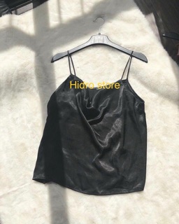Áo Hai Dây Lụa Nhung Sang Chảnh