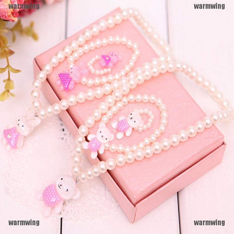 Bộ Vòng Tay Chuỗi Hạt Ngọc Trai Nhân Tạo Thời Trang