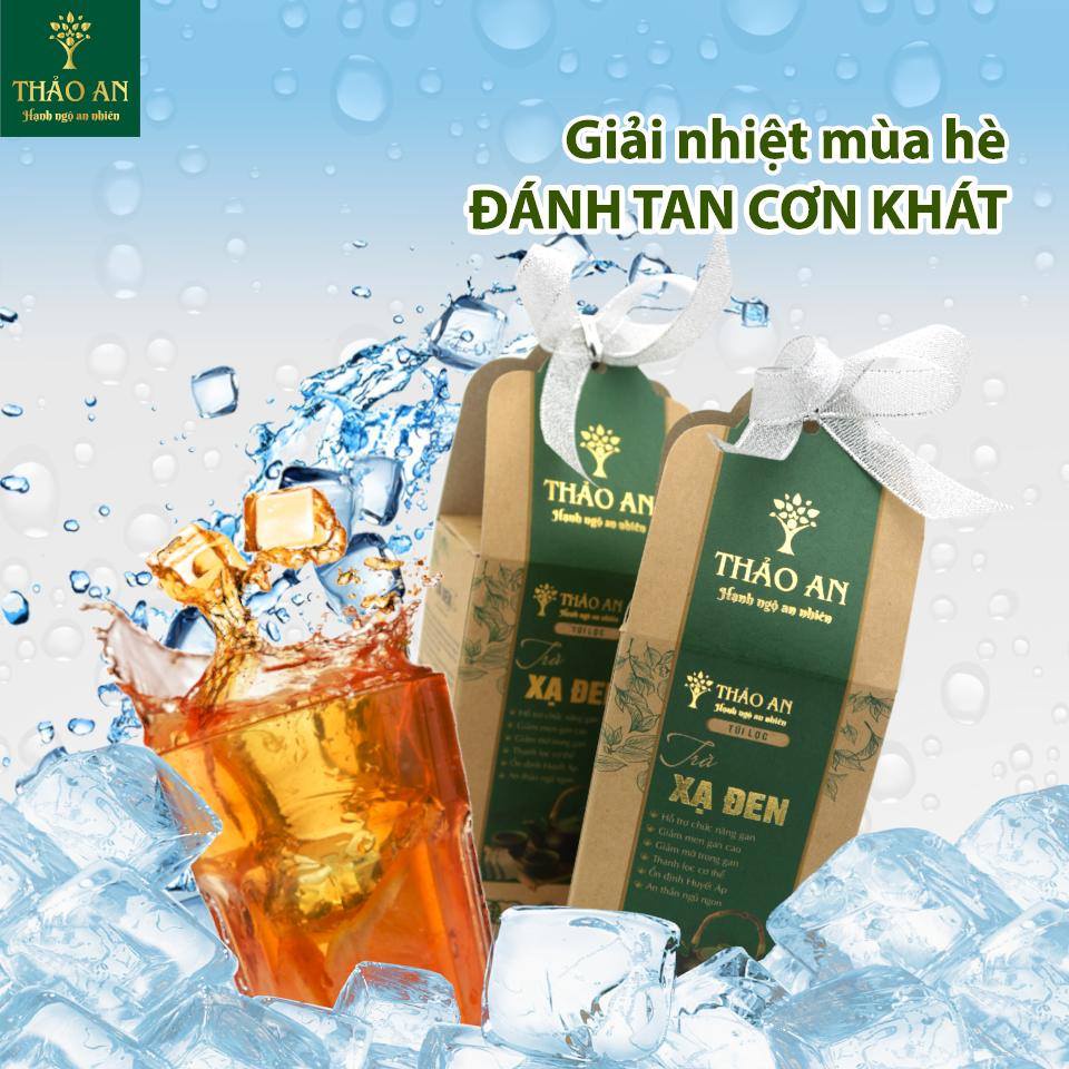 Trà Xạ Đen Túi lọc hút chân không hiệu Thảo An  - HSD 24 tháng
