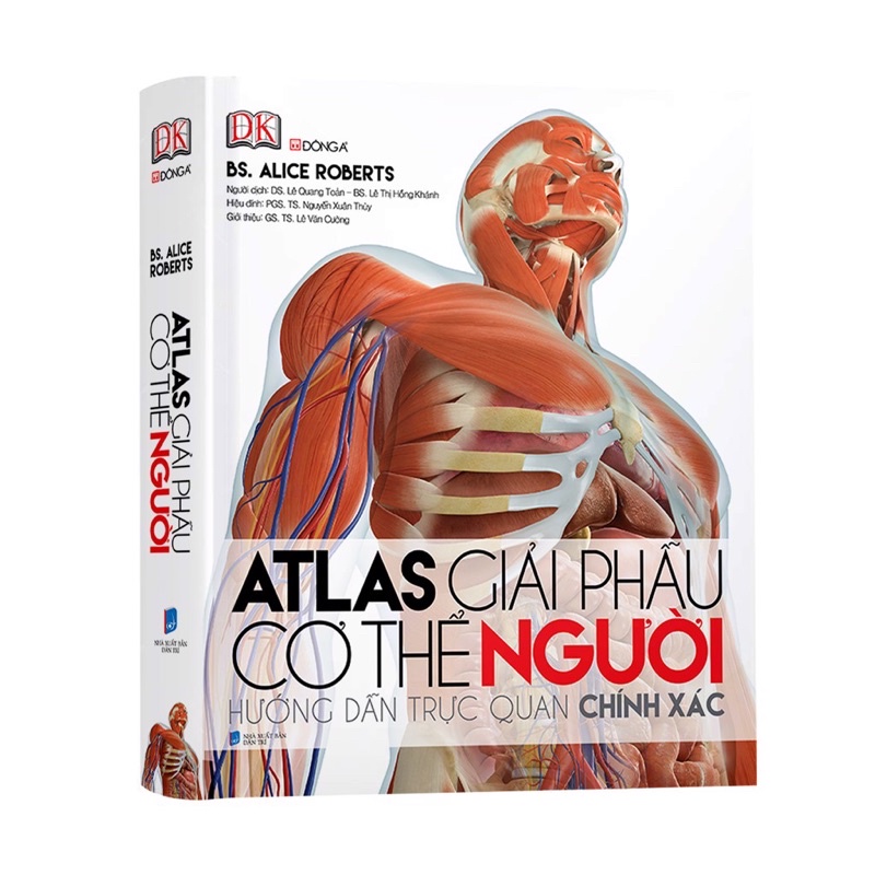 Sách-Atlas Giải Phẫu Cơ Thể Người(Đông A)