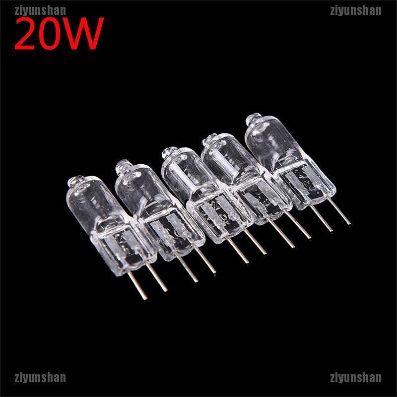Bộ 3 Bóng Đèn Halogen 12V 10W 20W 35W 45W G4 Chất Lượng Cao