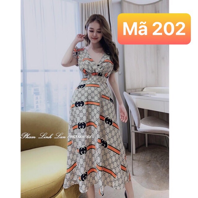 ĐẦM HOA #bigsize 55-85kg (3 size: L/XL/XXL)