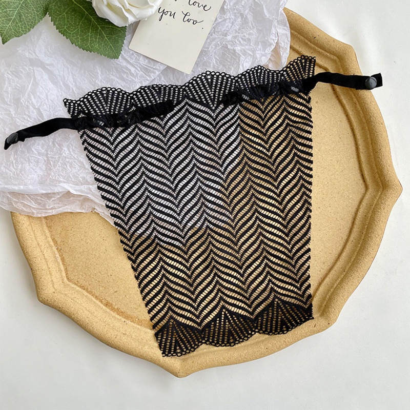 Whi Áo Lót Dạng Kẹp Phối Ren Hoa Lá Bí Mật Che Phủ Toàn Diện Mùa Hè Cho Nữ Ch