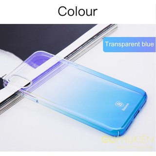 Ốp lưng iPhone X cứng đổi màu Baseus Glaze Series