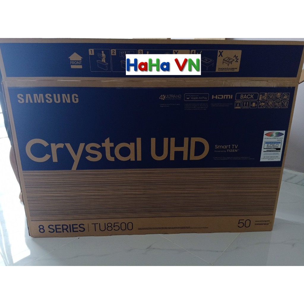 50TU8500 |GIẢM THÊM- Smart Tivi Samsung 4K 50 inch UA50TU8500 -CHÍNH HÃNG -MỚI 1000%-miễn phí TPHCM