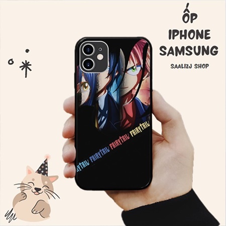 Ốp Lưng Ip Pro max Truyện Tranh Anime Fairy Tail Khuôn Mặt Bí Hiểm Nhựa Dẻo cho IPHONE SAMSUNG MANGA00208
