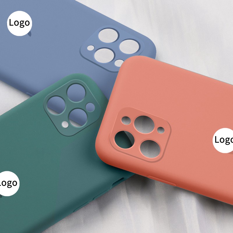 Soft Casing for iPhone 11 12 13 Pro Max Liquid Silicone Full Protection Case for iPhone X XS Max XR Phone Cover