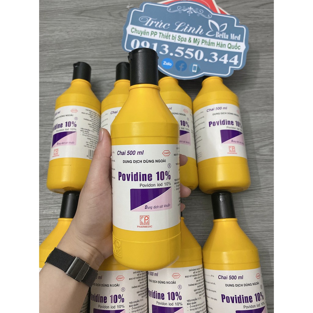 Dung dịch sát khuẩn Povidine 500ml