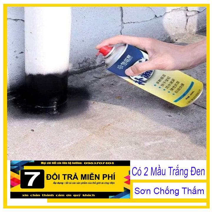 Bình Xịt Chống Thấm Dột, Chai Xịt Chống Thấm Chống Dột tường, mái nhà, mái tôn, bể nước, ống nước, các kẽ nút vết nứt...