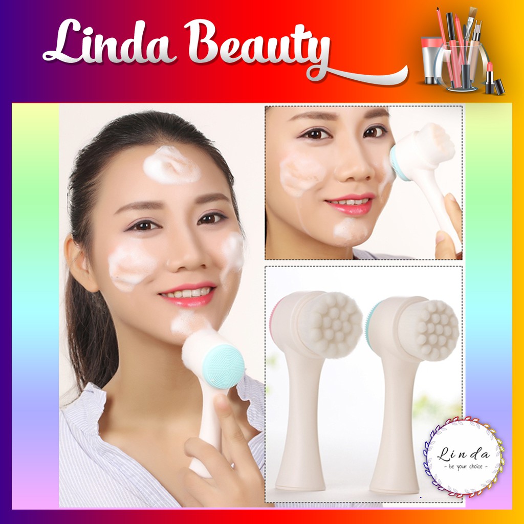 [SHOPEE TRỢ GIÁ] Cọ rửa mặt massage 2 đầu sạch sâu | BigBuy360 - bigbuy360.vn