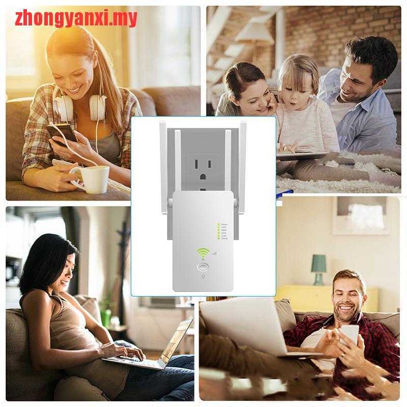 Bộ khuếch đại tín hiệu WiFi 1200M kèm ăng ten mở rộng chuyên dụng | BigBuy360 - bigbuy360.vn