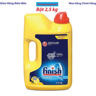 Bột rửa bát Finish Classic 2.5kg/can- Chính hãng.