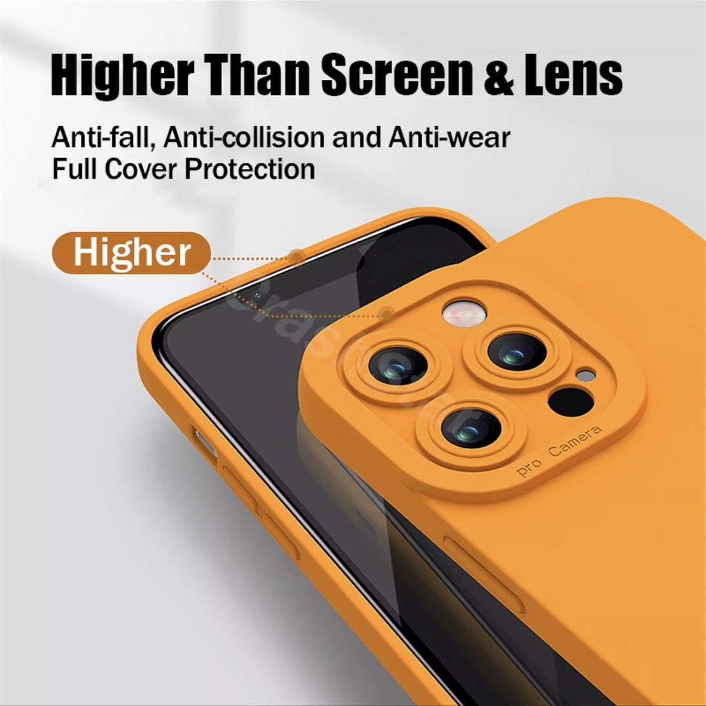 ốp lưng mềm màu kẹo Tương thích cho iPhone 7 plus 8 x xs max xr 13 Pro Max 12 11 Pro Max silicon TPU chống sốc case