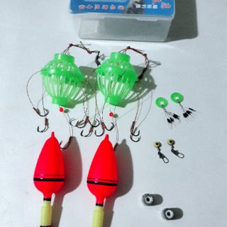 2 bộ lưỡi câu lăng xê mè giá rẻ
