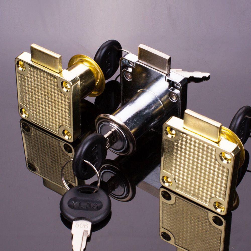 JARRED Ổ Khóa Ngăn Kéo Tủ Hiện Có 3 Màu