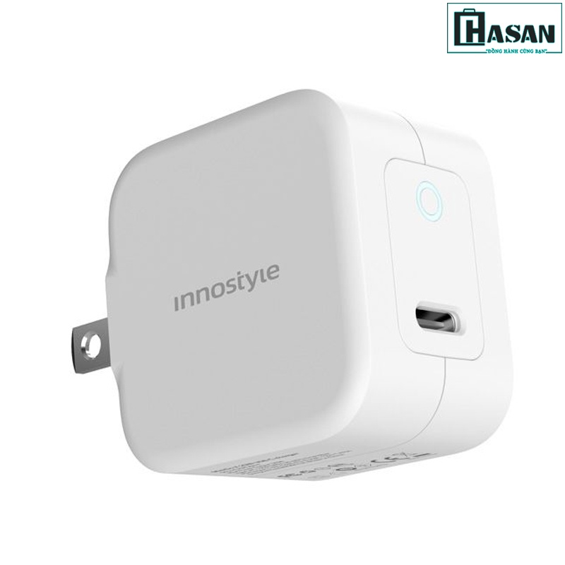 Sạc nhanh Innostyle Minigo III USB-C PD 20W-IC20PDWHI