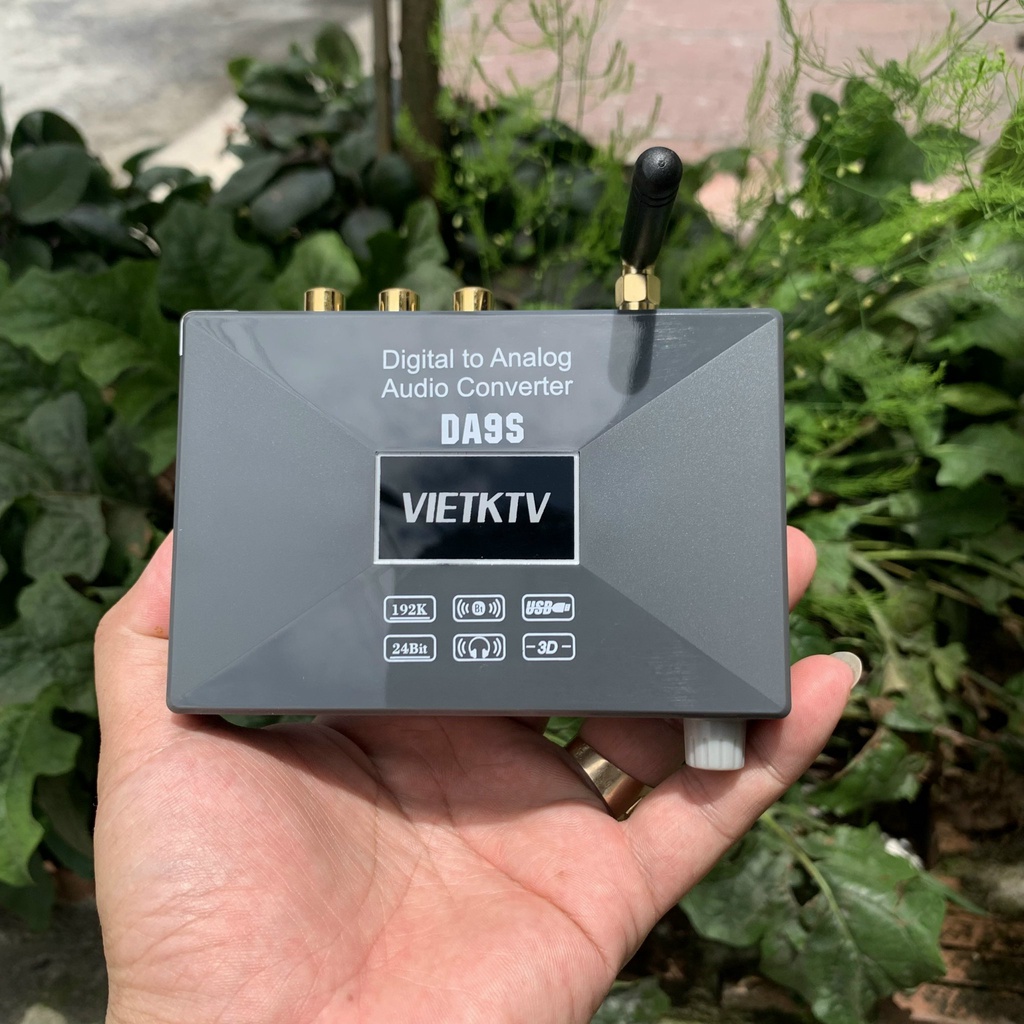 VIETKTV DA9S - DAC GIẢI MÃ ÂM THANH OPTICAL TỐT NHẤT 2022