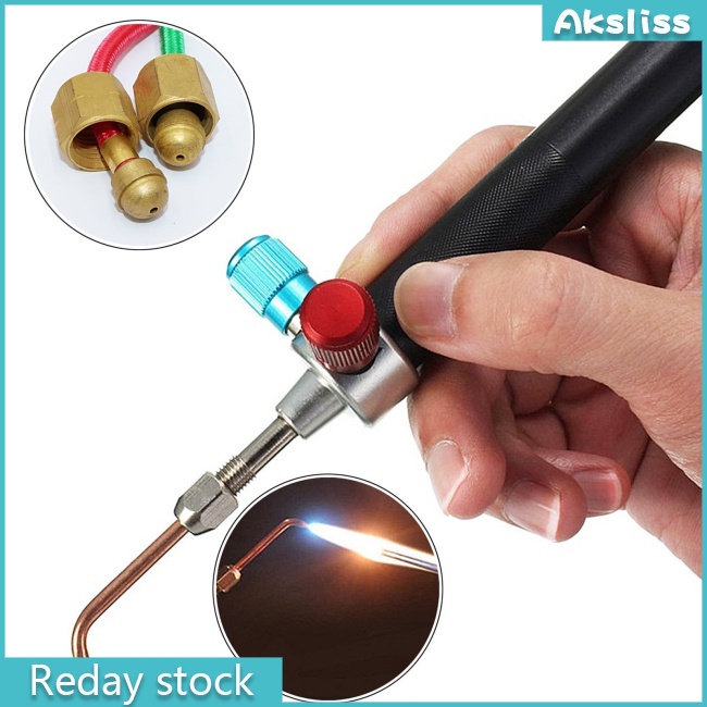 Bộ Súng Hàn Khí Oxy Mini Kèm 5 Đầu Hàn Cho Thợ Kim Hoàn