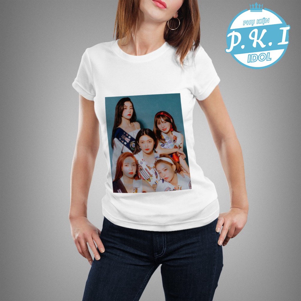 Áo Thun UNISEX In Hình Nhóm Nhạc Red Velvet 2021 - QUÀ TẶNG K-POP