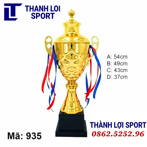 Cúp Thể thao lưu niệm MS935 kim loại Cao cấp