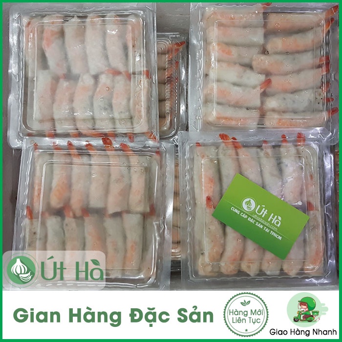 Chả Ram Tôm Đất Bình Định Loại Ngon Hộp 500gr Giòn Ngon Hết Ý - Út Hà Đặc Sản