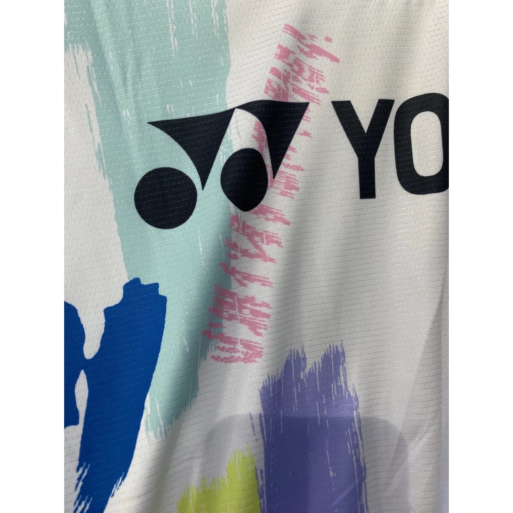 Bộ Đồ Thể Thao Cầu Lông Yonex Tay Ngắn Màu Trắng Thời Trang Mùa Hè 2022 Cho Nam Và Nữ
