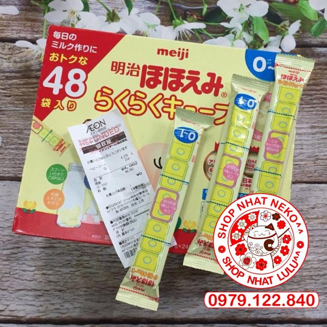 [TÁCH LẺ ] Sữa Meiji Thanh số 0 nội địa Nhật Date 07.2024