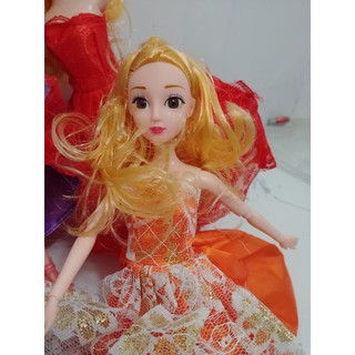 Búp bê công chúa bẻ khớp kèm váy và giày