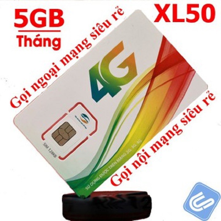 SIM Giá Rẻ Viettel - Gói XL50 - chỉ 50k/1 tháng NGHE GỌI bình thường