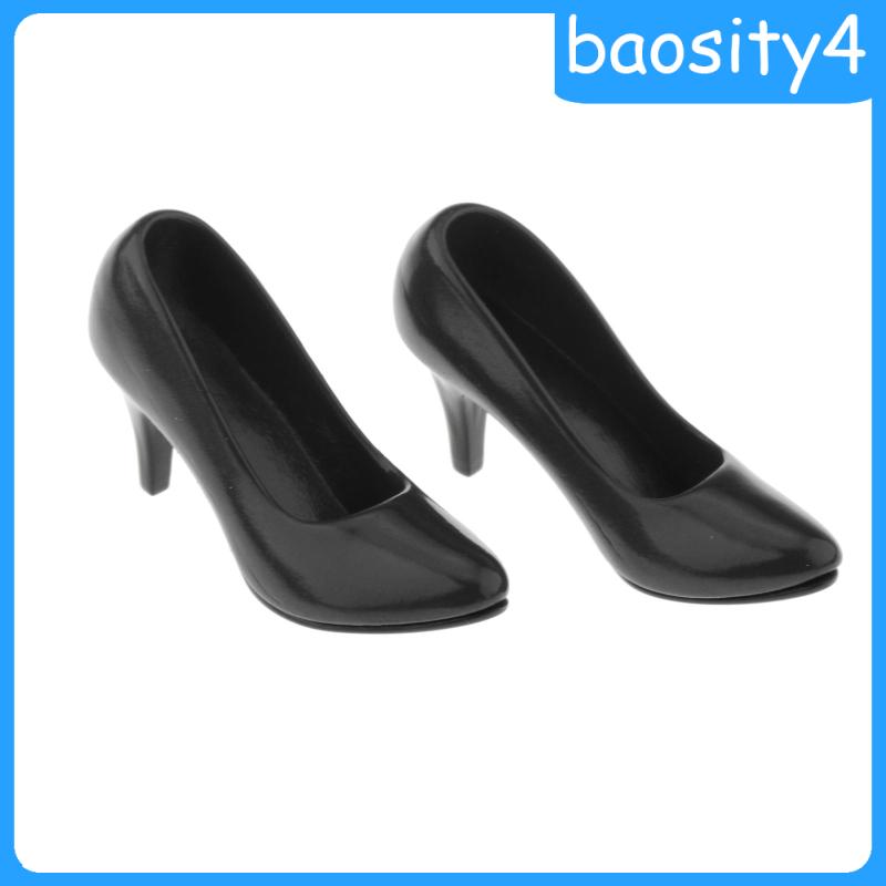 [baosity4]1/6 Womans Fashion High Heel Shoes Pump for 12inch OB OD Figures White