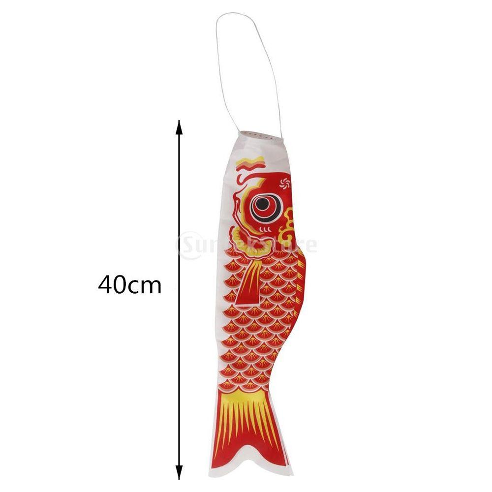 Chuông Gió Koinobori Nhật Bản Nhiều Màu Sắc Trang Trí Nhà Cửa 40cm