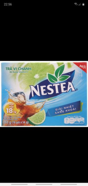 Trà Chanh NESTEA 18 gói x 14g