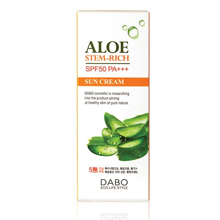 KEM CHỐNG NẮNG DƯỠNG DA LÔ HỘI - DABO ALOE STEM RICH