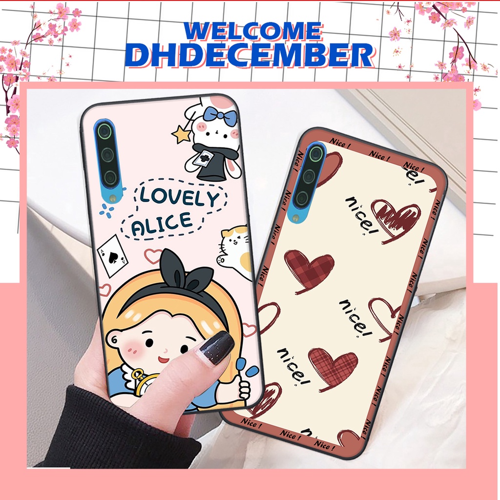 Ốp lưng Xiaomi MI 9 / MI 9 SE in hình nice ,good luck happy ốp xinh viền dẻo đẹp chất