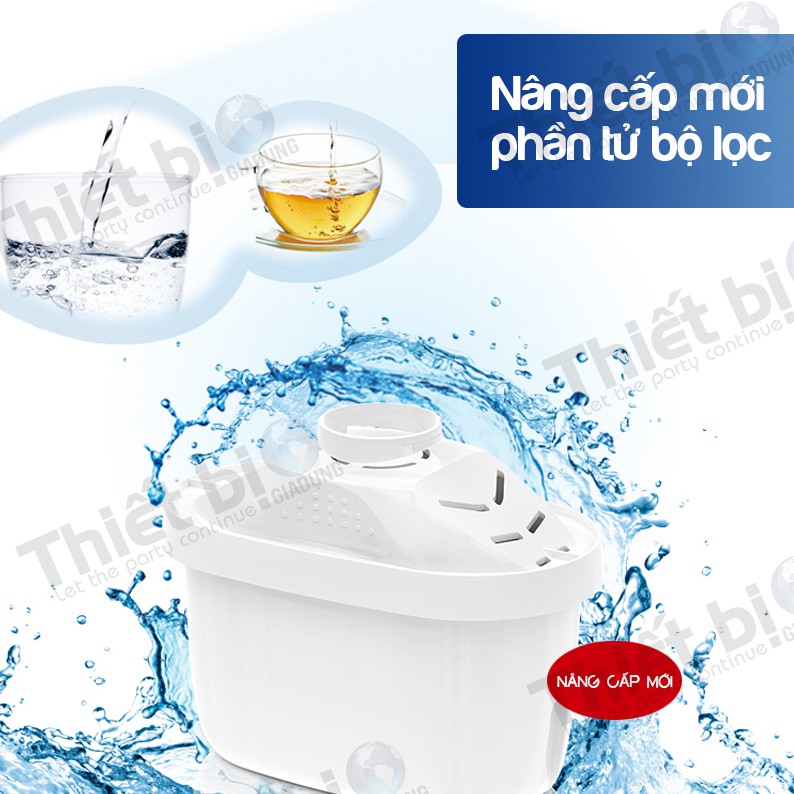 Bình lọc nước gia đình loại 3.5L, lọc sạch tạp chất trong nước, thiết yếu cho cuộc sống gia đình