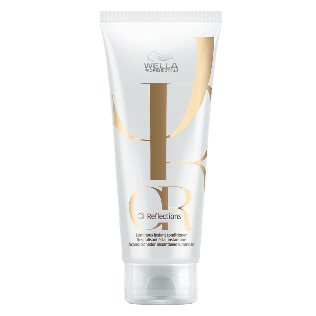 Dầu xả tăng cường sáng bóng Wella Oil Reflections Conditioner 200ml