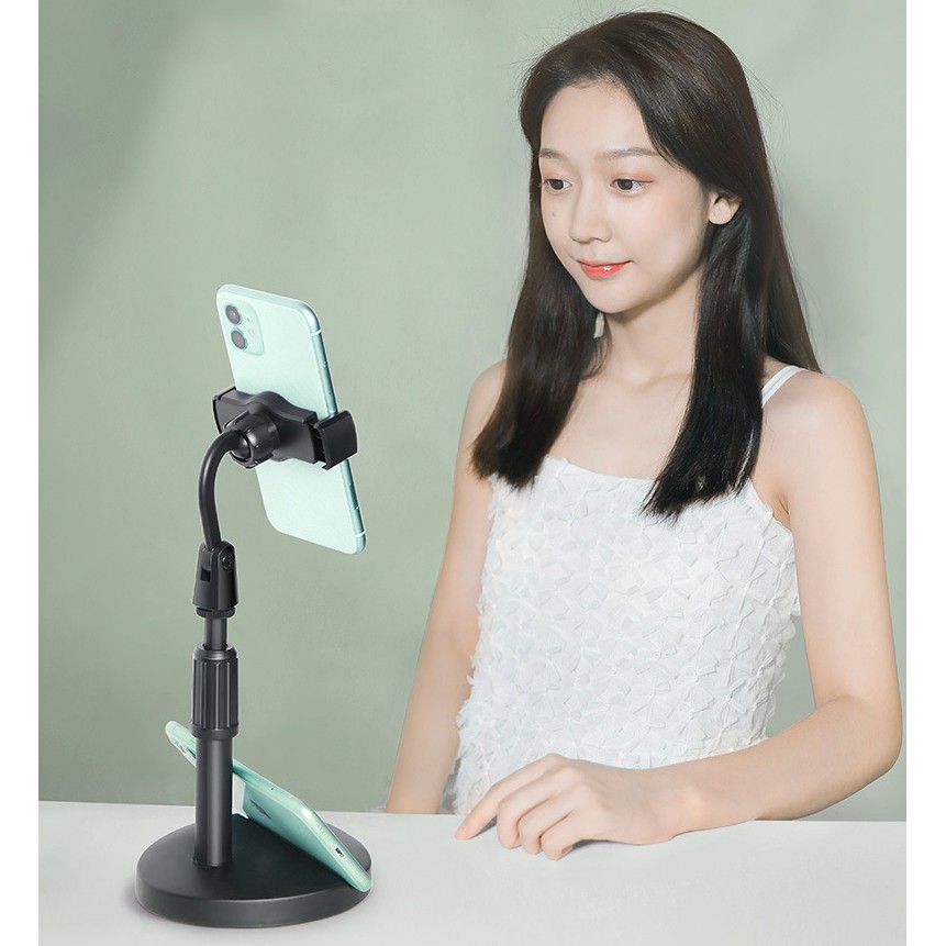 Giá Đỡ, Kẹp Điện Thoại Dài 38Cm Để Bàn Xem Phim, Chụp Hình Đa Năng Xoay 360 Độ Chuyên Dụng