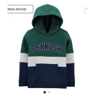 Aó Hoodie Aó nỉ mũ chui đầu bé trai OshKosh việt nam xuất khẩu dư xịn size 12m-14 tuổi