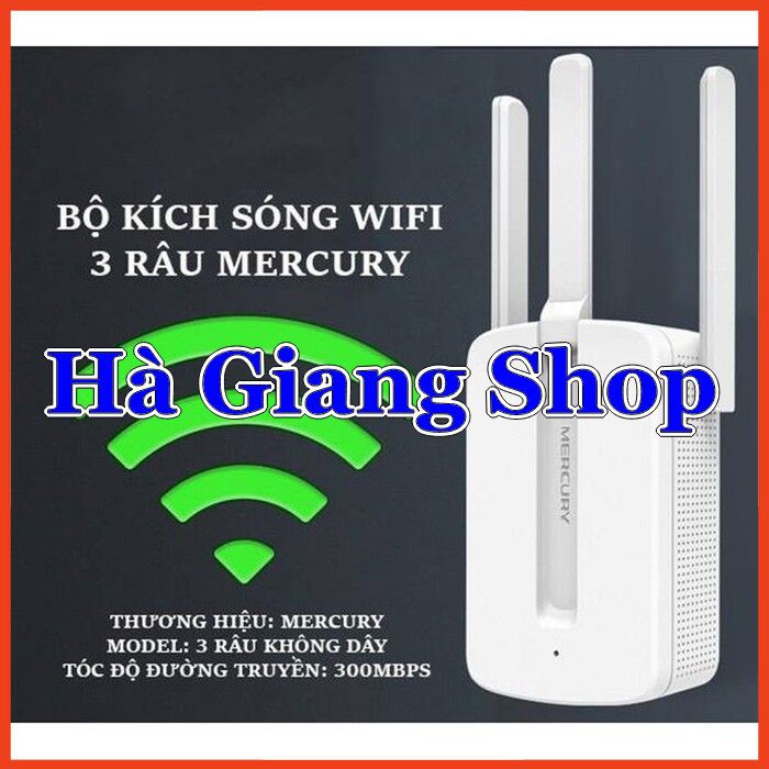 Bộ Kích Sóng Wifi 3 Râu Mercusys