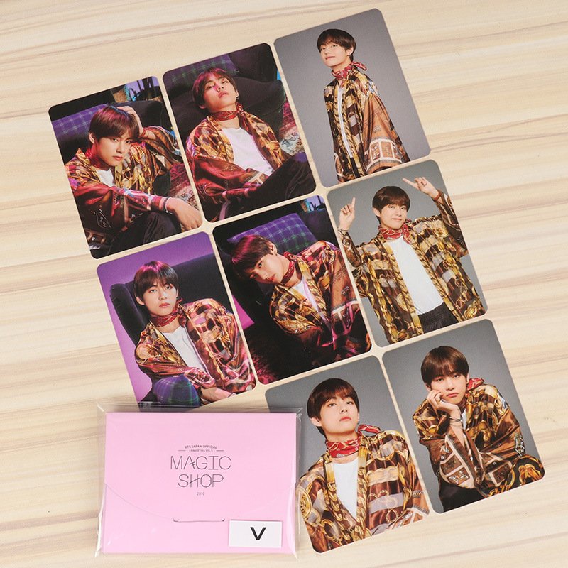 Set 8 card BTS Magic Shop