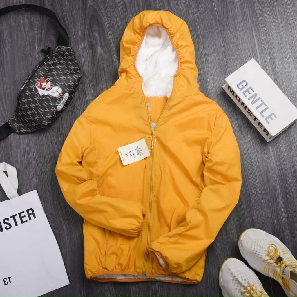 Áo khoác gió nữ lót lông THE MEI - áo khoác gió nữ VNXK 2 lớp lót chất gió tráng bạc, chống nước,chống gió, siêu ấm | BigBuy360 - bigbuy360.vn